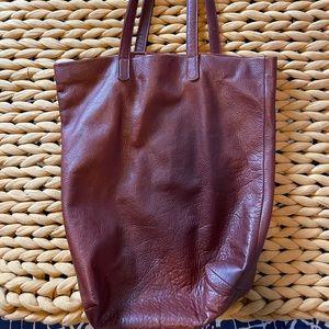 Baggu leather tote